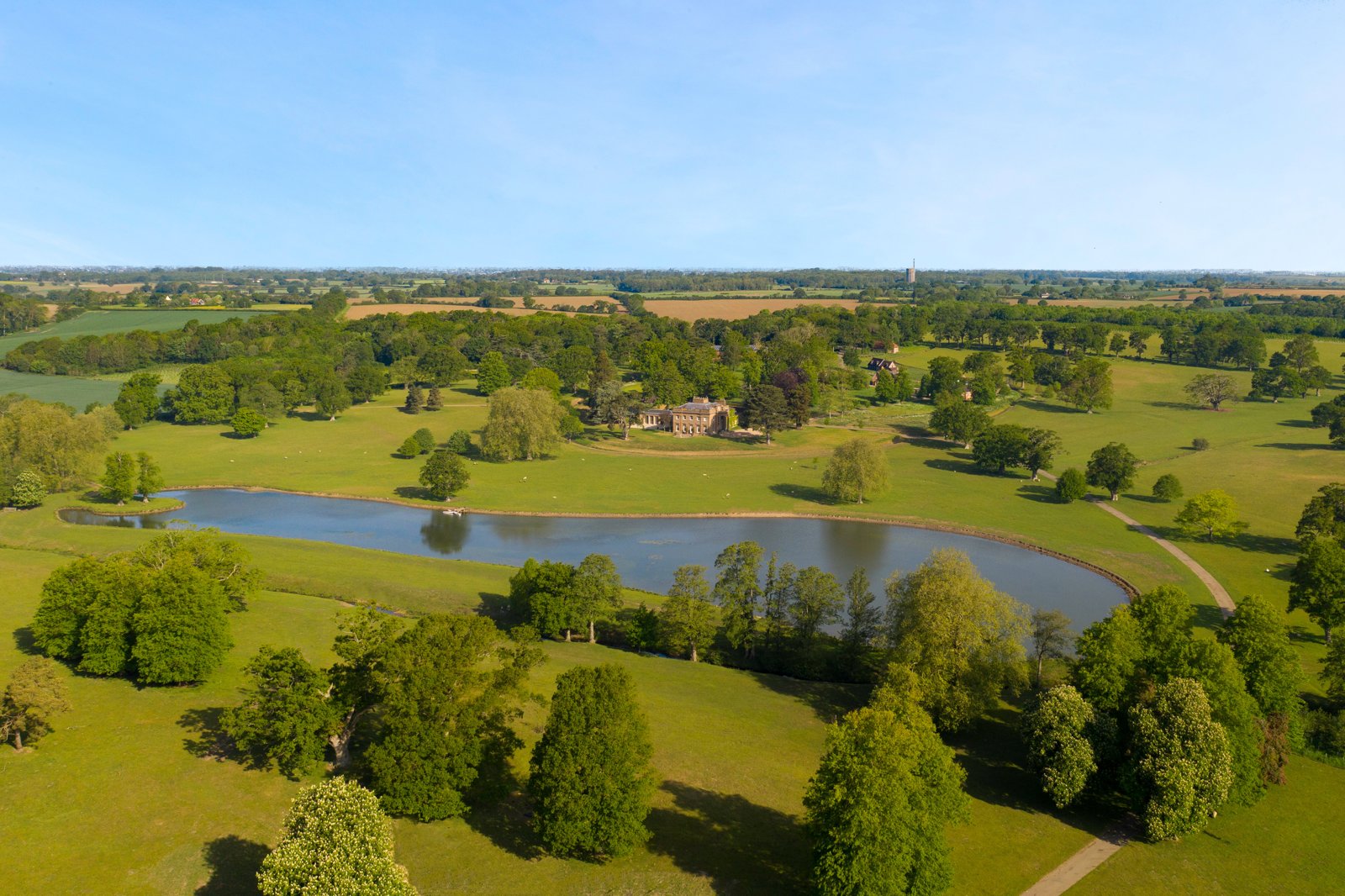 The estate from above